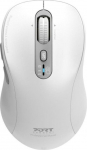 Port MOUSE RECHARGEABLE BLUETOOTH PRO USB-C & USB-A White