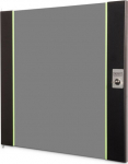 Digitus GLASS FRONT DOOR 19 12U UNIQUE, COLOR BLACK (RAL 9005)