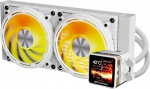 Darkflash Water cooling for the processor DE240 (White)