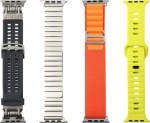 4smarts Watchband Set of 4 Alpha 2 for Apple Watch (42 / 44 / 45 / 46 / 49 mm), mixed