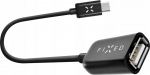 Kabel USB Fixed USB-C - USB-A 0.2 m Czarny (FIXA-CTOA-BK)