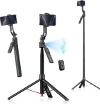 4smarts 360&deg; AI-Tripod with face tracking included. Remote Control Black