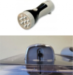 Rocket 327618 rechargeable flashlight LED 7 LED (Opened packaging)