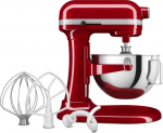 KitchenAid Heavy Duty 5.2 1-liter food processor with lift-off bowl, punainen