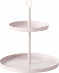 Boltze SAMINA metal shelf, beige, wys. 34 cm