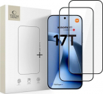 Tech Protect Glass Fit+ 2-pack Xiaomi 17T Pro black