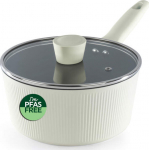 Russell Hobbs RH03868C Cote 20 cm Saucepan, Cream