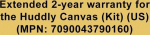 Huddly Ext. 2-yr warr. Huddly Canvas, (Kit) (US)