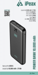 iPeax Power Bank 2x USB-A 10000mAh