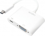 LogiLink USB-C - VGA - adapter Charging LogiLink USB-C - VGA