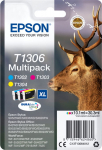 EPS Epson T1306 Multipack Yellow Cyan Magenta Ink C13T13064012