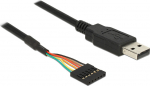 Delock USB Stecker > TTL 6 Pin Pinheader jack