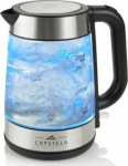 ETA | ETA615390000 | Standard kettle | 2200 W | 1.7 L | Glass | 360&deg; rotational base | Stainless steel/Black
