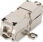 Digitus DN-93909 | Field Termination Coupler CAT 6A, 500 MHz for AWG 22-26, fully shielded, keyst. design, 26x35x80