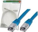 DIGITUS CAT 5e SF/UTP Patchkabel, 3m, blue