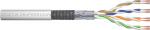 Digitus Patch cord cable, presence of cat.5e, SF/UTP, AWG 26/7, PVC, 100m, carton, szary