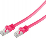 Shiverpeaks RJ45 Patchkabel S/FTP, Cat7 LSZH 3.0m magenta