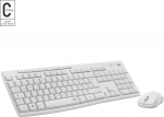 Log Desktop Logitech Slim Combo MK295 US (W), valge