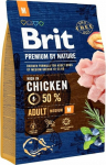 BRIT Premium by Nature Adult M Chicken - dry dog food - 3 kg