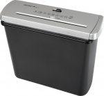 GENIE Aktenvernichter 106 S Stripe Cut schwarz/silber