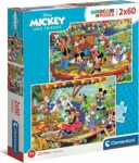 Clementoni Puzzle 2x60 Mickey and Friends 21620