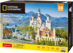 Cubic Fun Puzzle 3D Zamek Neuschwanstein National Geographic