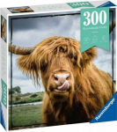 Ravensburger puzzle 300 Moments elements, Scottish cow