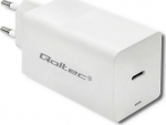 Qoltec adapter GaN FAST charger 65W | 5-20V | 3-3.25A | USB type C PD