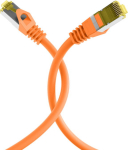 EFB Elektronik EFB RJ45 Patchkabel Cat.6A S/FTP LSZH Cat.7 Rohkabel orange