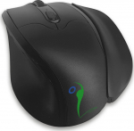 Quinta ACHO LIFE VM - vertical Maus - medium size - ergonomic - For right-handers - optical - 5 Tasten - wirelessly - 2.4 GHz - Wireless receiver (USB)