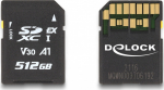 Delock Flash memory card, - 512 GB - Video