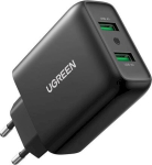 UGREEN 10216 Mobile Device Charger 36W QC3.0 Fast Charging / black