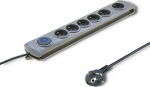 Qoltec Power inverters | 6 sockets | 5m