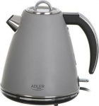 Adler AD 1343 grey - Moc [W]: 1850| Capacity [l]: 1.5 | Hidden heating element: tak | Color: szary | Filter: | STRIX: tak