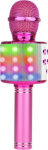 Karaokemikrofon k&otilde;lariga Manta MIC21PKL, roosa