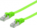 Equip Patchkabel Cat6A Flat U/FTP 2xRJ45 5.00m green LSZH polybag