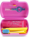 Curaprox Travel Set Toothbrush pink 1szt
