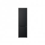 LG | Refrigerator | GBV5240CEP | Energy efficiency class C | Free standing | Combi | Height 203 cm | No Frost system | Fridge net capacity 277 L | Freezer net capacity 110 L | Display | 35 dB | Matte Black