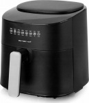 Emerio Hei&szlig;luftfritteuse, Smart Fryer, 4.5L,schwarz,Cool t