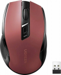 Ugreen mouse A wireless mouse UGREEN MU006 2.4 GHz + Bluetooth 5.0 (czerwona)