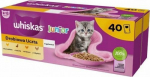 WHISKAS Junior Poultry in jelly - wet cat food - 40 x 85g