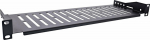 InLine InLine&reg; 19'' shelf, 150mm, 10kg, 1U, RAL 9005 black
