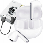 Headphones QCY Wireless in-ear TWS HT 10 Pro, ANC (White)