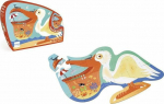 Scratch Scratch, Puzzle contour Pelican 24 elem