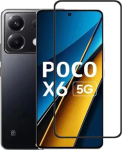 Mocolo Aizsargstikls Connect Xiaomi Poco X6 2.5D Full Cover Japan Glue Glass Anti-Static Stronger 4752192088750 CONXIAPX6FCG (4752192088750)