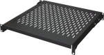 BKT Elektronik Fixed shelf 19&acute;&acute;, 1U, 350mm, 4-point mounting RAL 9005 black