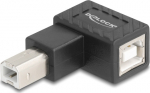 DELOCK Adapter USB 2.0 B Stecker zu B Buchse 90&deg; links gew