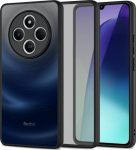 Kaitse&uuml;mbris Magmat, Xiaomi Redmi 14C / Poco C75, matt l&auml;bipaistev musta &auml;&auml;rega, Tech-Protect