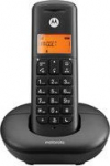 ZEBRA Motorola Solutions Motorola E201, DECT Phone, Cordless handset, Freisprecheinrichtung, 50 registrations, Caller identification, Schwarz