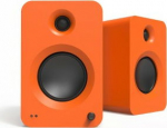 ?KAU KANTO AUDIO 200W POWERED BOOKSHELF SPEAKERS WITH HDMI ARC, USB-C, AND BLUETOOTH 5.3 - MATTE ORANGE, PAIR (INCL. TYPE C POWER CORD)